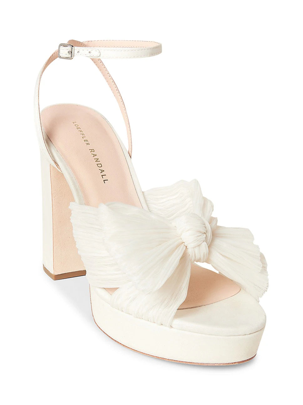 Loeffler Randall Natalia Pleated Knot Platform - 9
