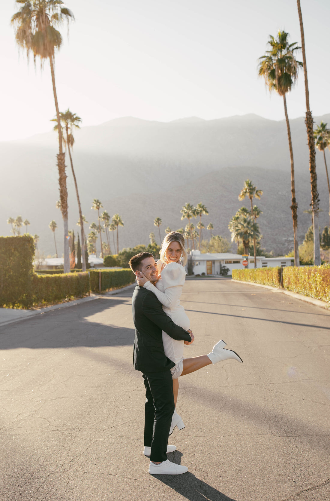 ASOS Rib Puff Sleeve Midi Bodycon Dress in Cream -4