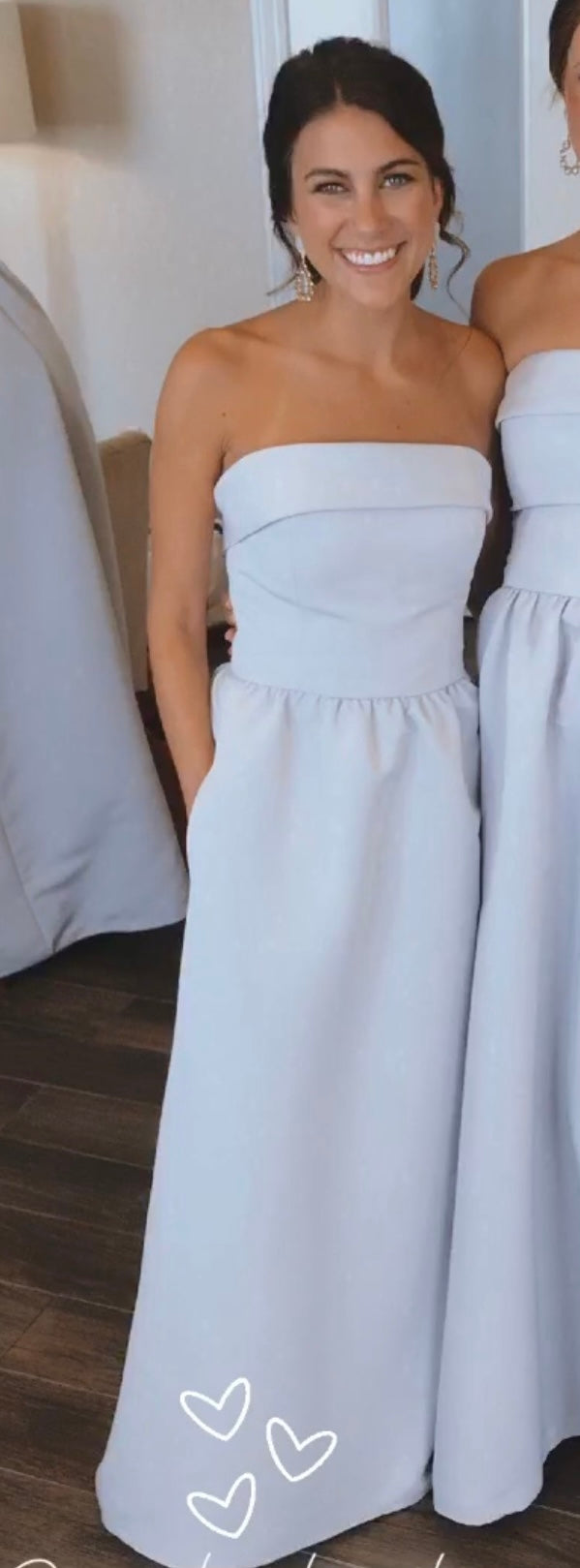 Amsale Rene in Platinum- 4