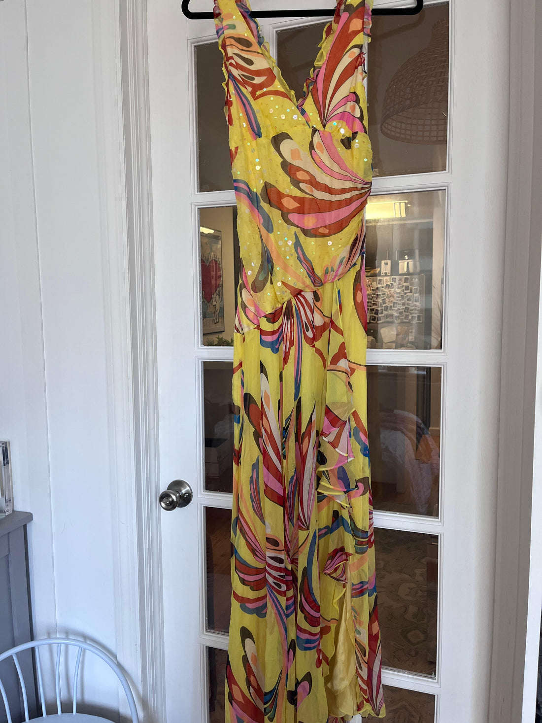 BCBGMaxAzria Silk Maxi dress - 8 (fits like size 4)