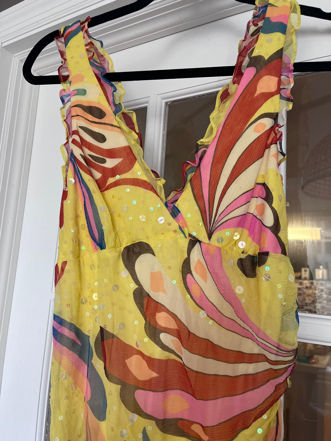 BCBGMaxAzria Silk Maxi dress - 8 (fits like size 4)