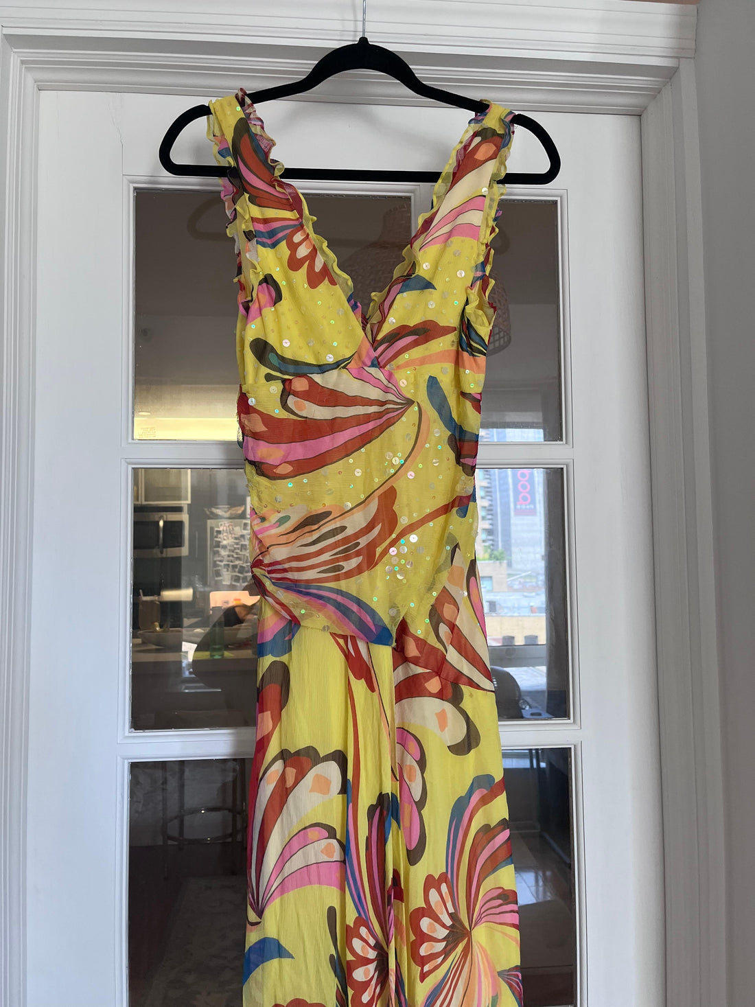 BCBGMaxAzria Silk Maxi dress - 8 (fits like size 4)