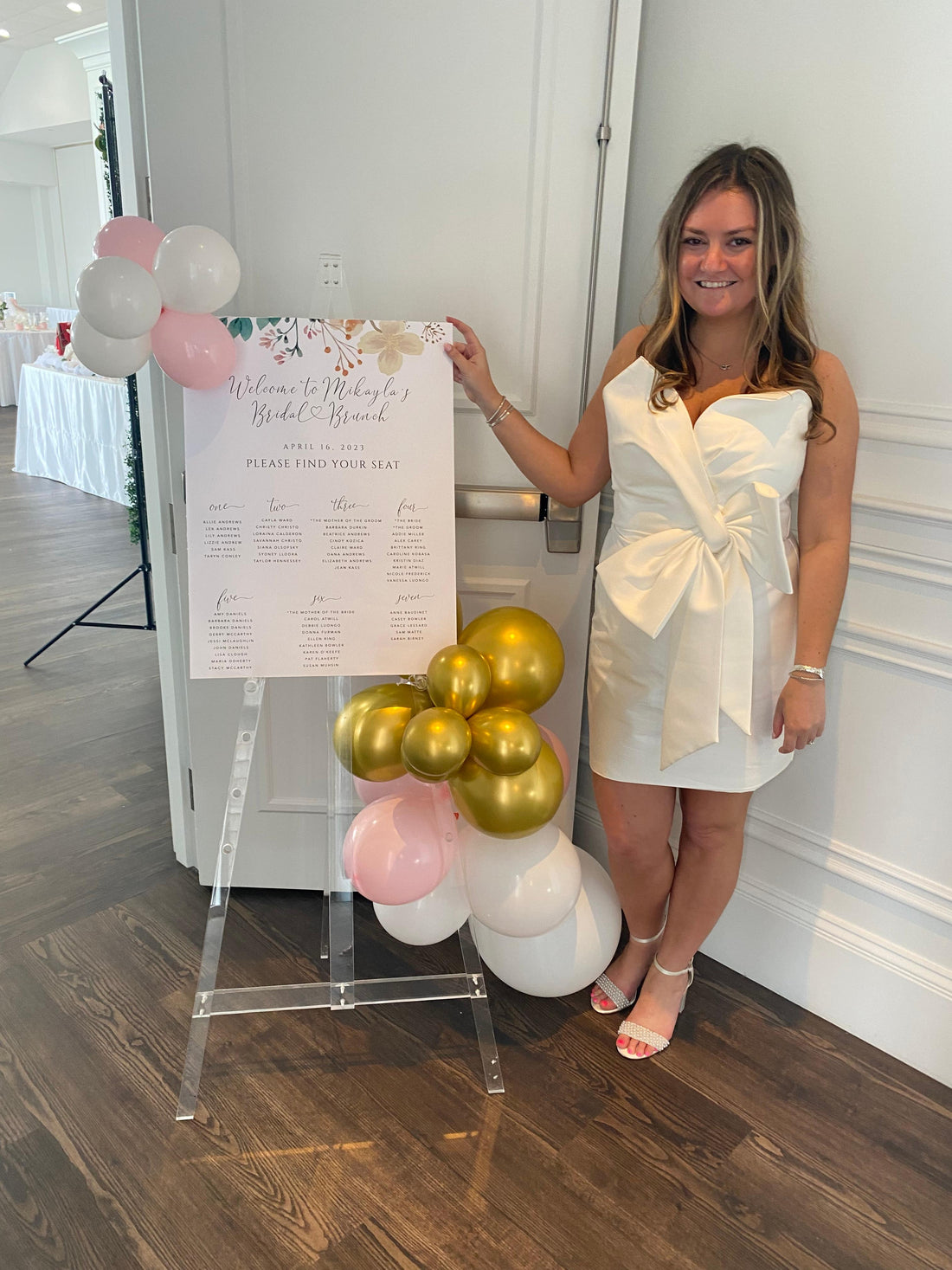 Badgley Mischka Scupture Bow-Front Strapless Dress - 12 - Studio Mariée