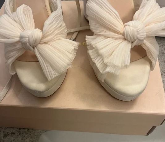 Loeffler Randall Natalia Pleated Knot Platform - 9