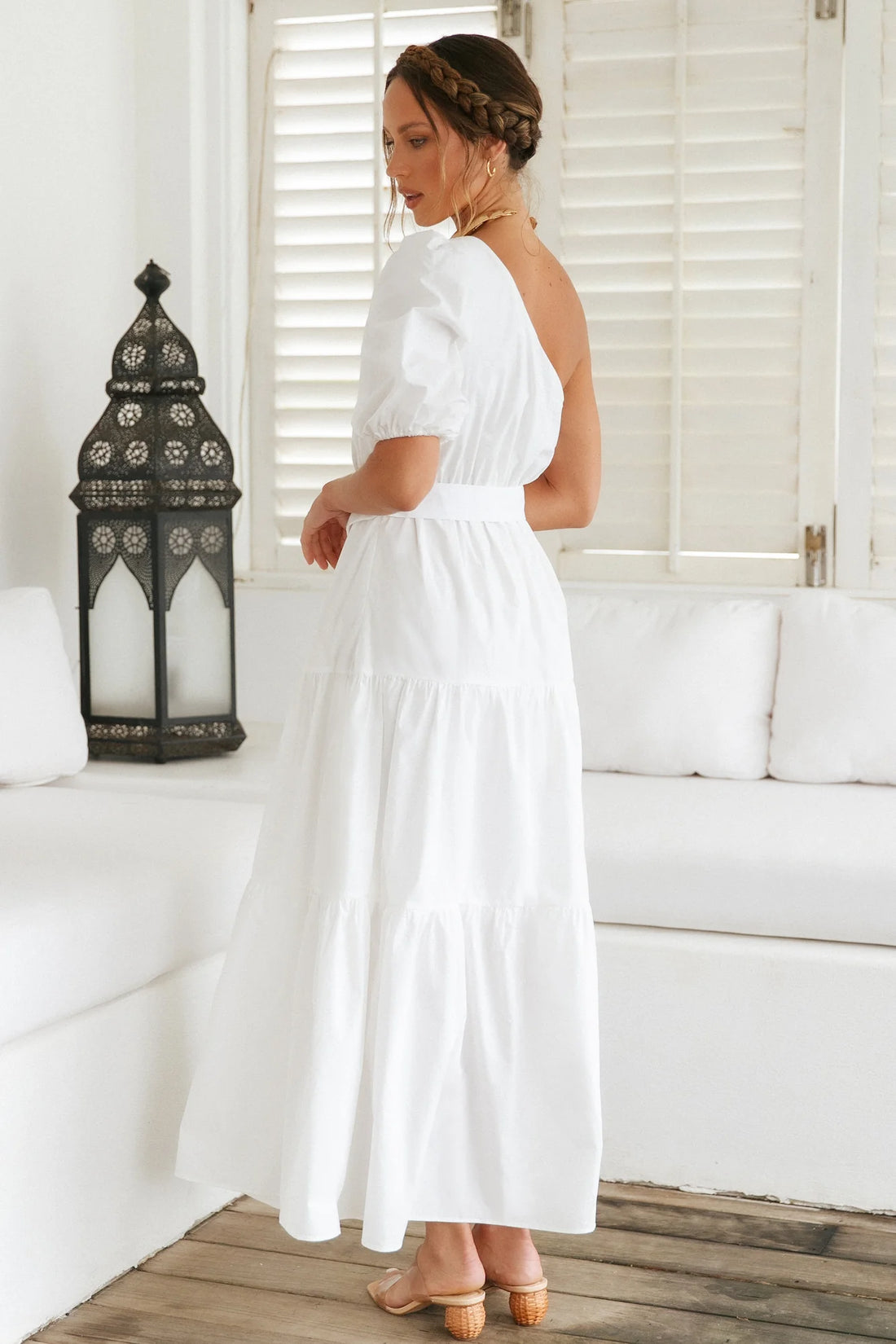 Fortunate One By The Waves Maxi Dress - XS