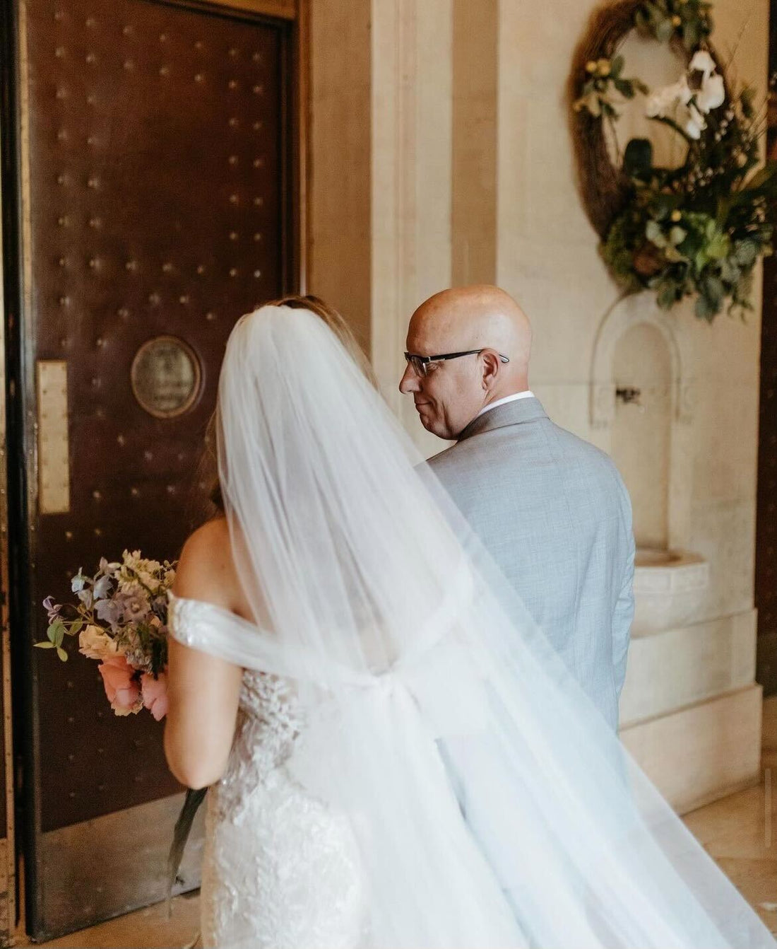 Goldie Bridal x Veil Blusher Customization - Studio Mariée