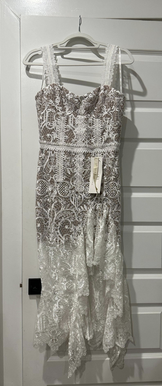 Bronx and Banco Tiffany Blanc Dress - US 4/S