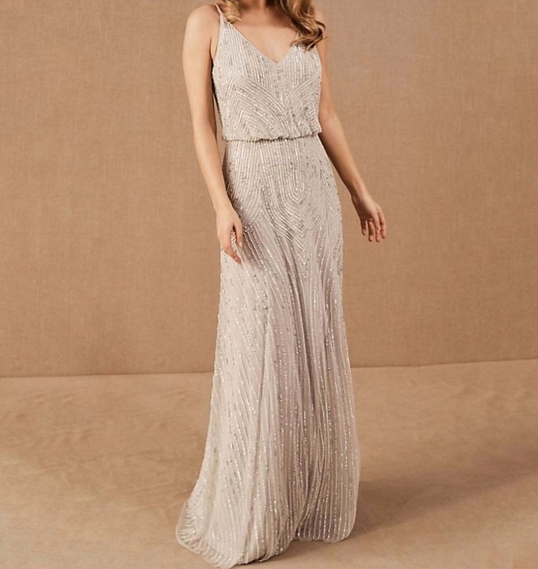 BHLDN Fidelia Beaded Maxi Dress - 4