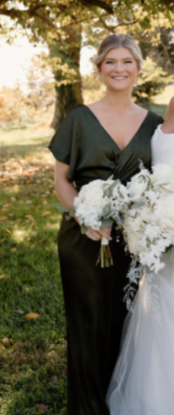 REVERLY Gwen Satin Dress - 0 Petite