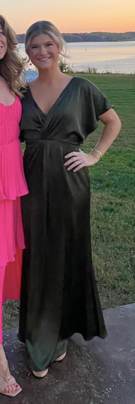 REVERLY Gwen Satin Dress - 0 Petite