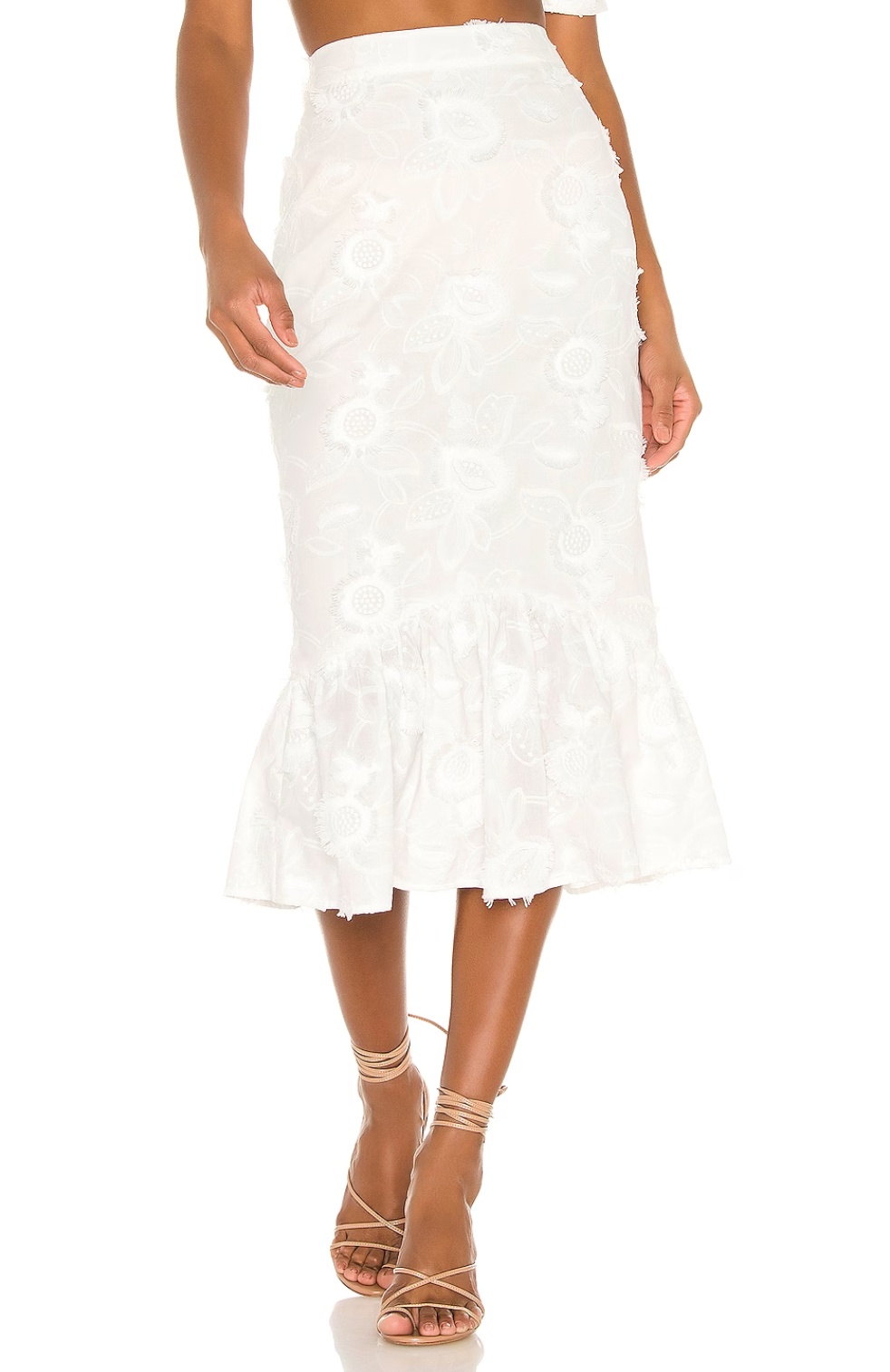 Camila Coelho Marcella Top and Midi Skirt - XS