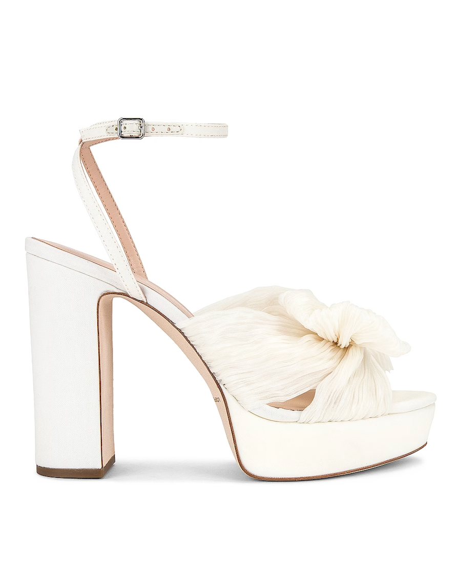 Natalia Pleated Knot Platform Loeffler Randall brand:Loeffler Randall
