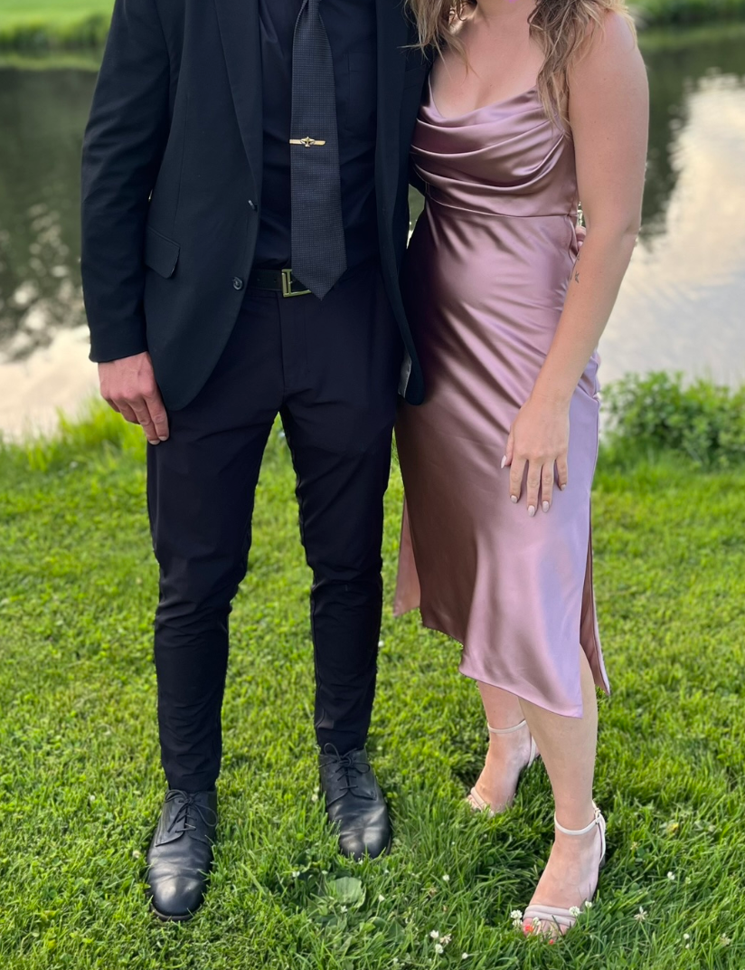 Revelry Skye Dress in Rose Quartz - 4