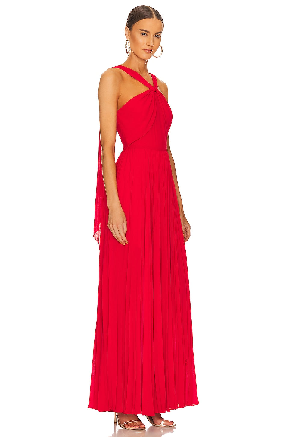 AMUR Peri Pleated Gown - 8