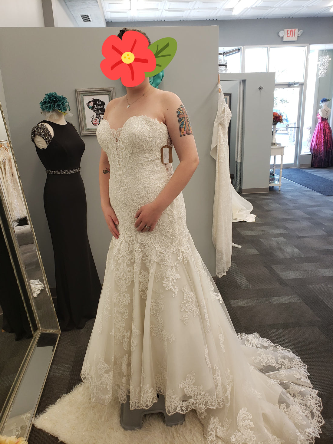 Mori Lee 5607 Kaitlyn Strapless Sweetheart Bridal Dress - 16