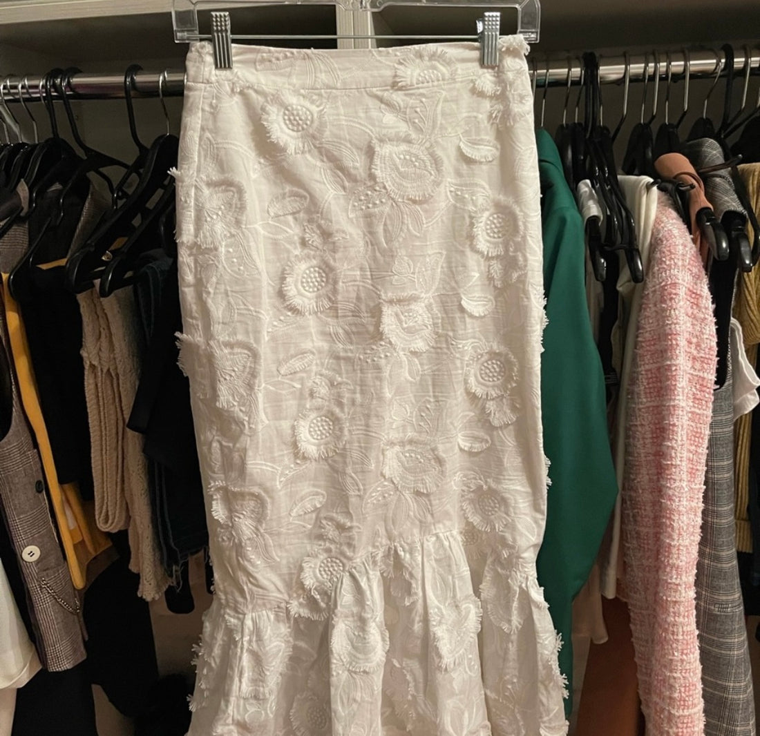 Camila Coelho Marcella Top and Midi Skirt - XS