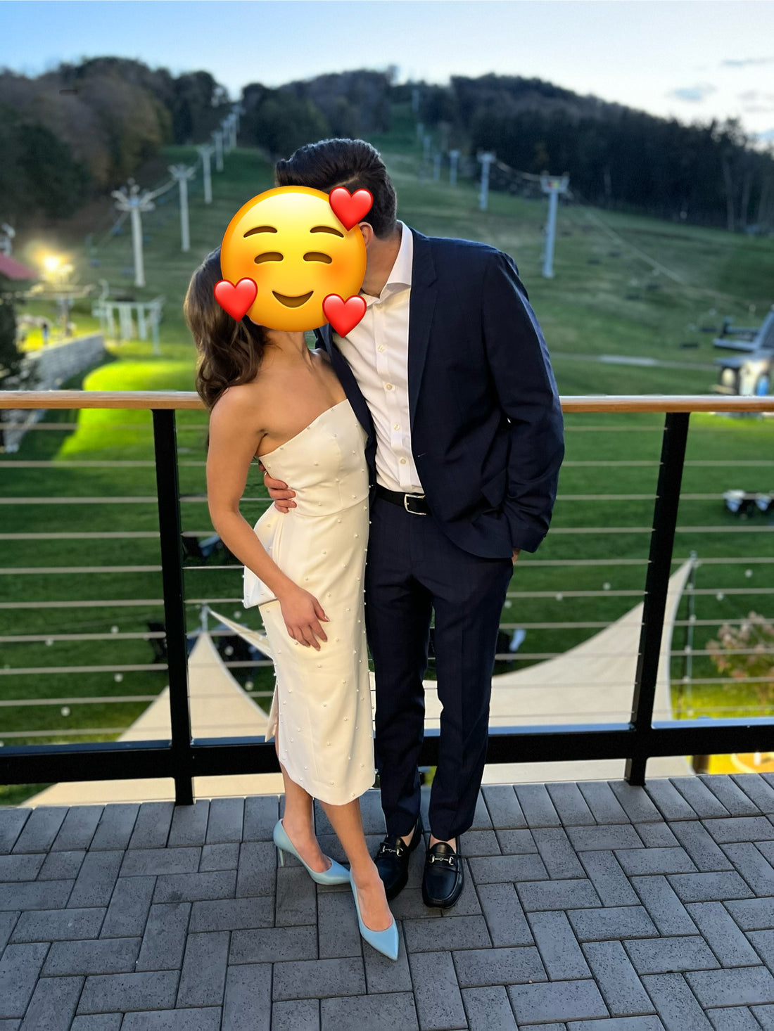 Sachin and Babi Gemma Strapless Back-Bow Pearl Midi Dress - 2