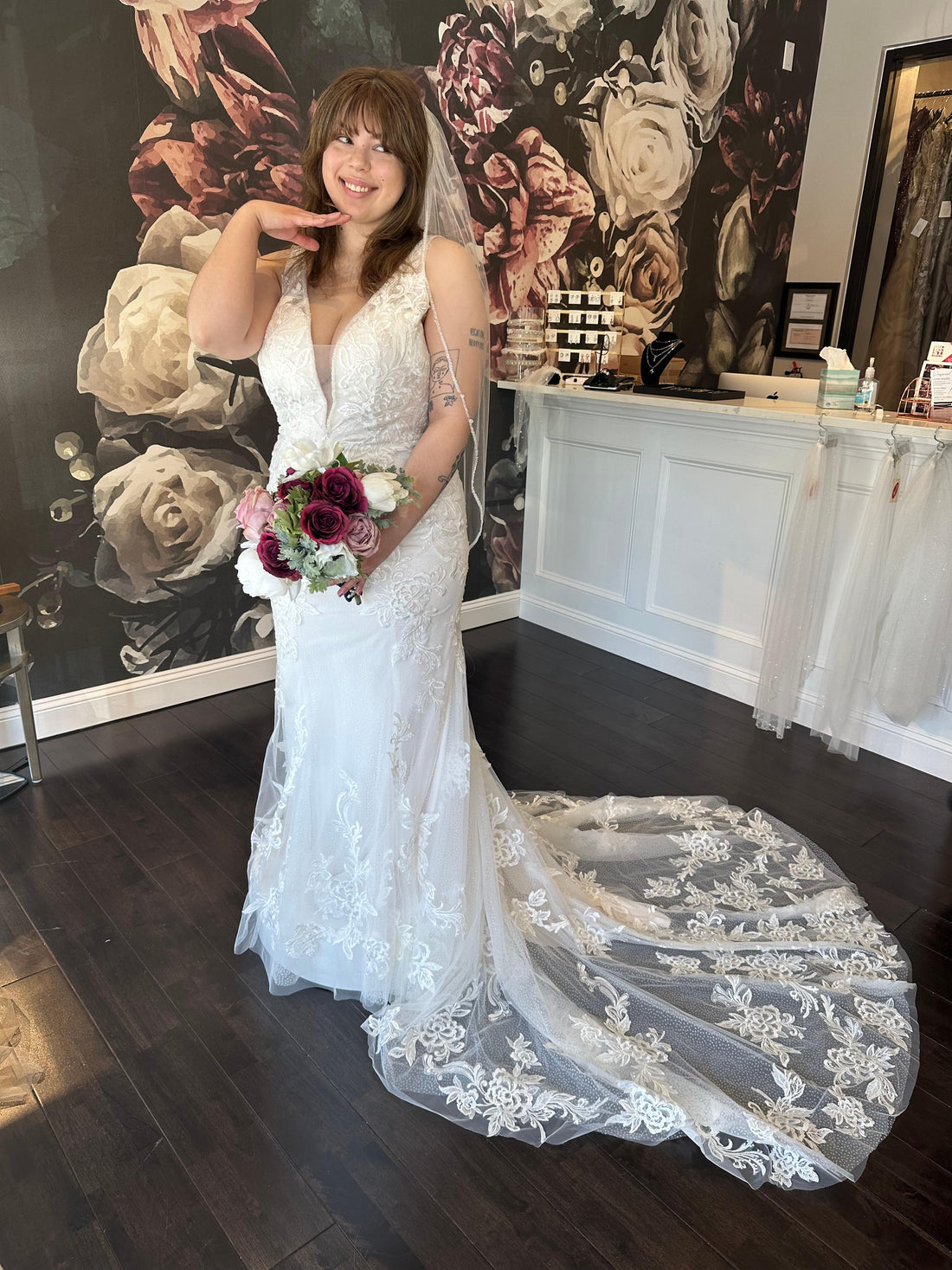 Carrafina Private Label Wedding Dress - 16