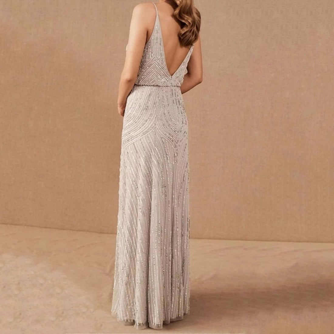 BHLDN Fidelia Beaded Maxi Dress - 4