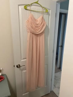 Dove & Dalhia Spaghetti Strap Bridesmaid Dress - 6