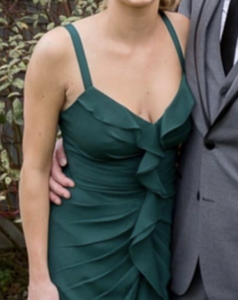 White by Vera Wang Chiffon Ruffle Dress - 4 - Studio Mariée