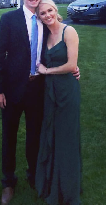 White by Vera Wang Chiffon Ruffle Dress - 4 - Studio Mariée