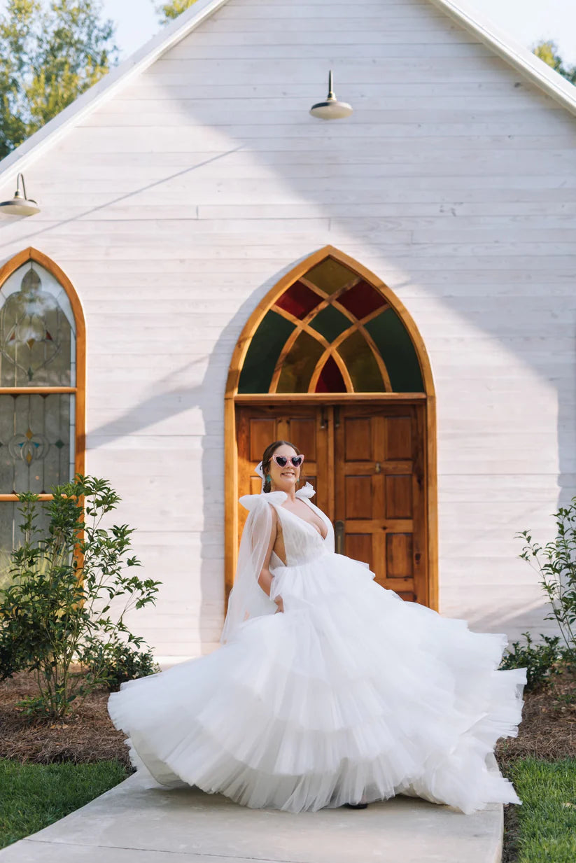Fall for A Long Sleeve Lace Bridal Gown | The Wedding Shoppe