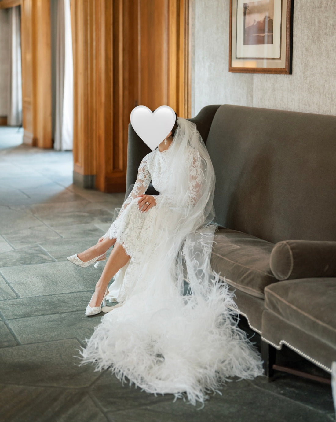 Toni Federici Zsa Zsa Feather Veil