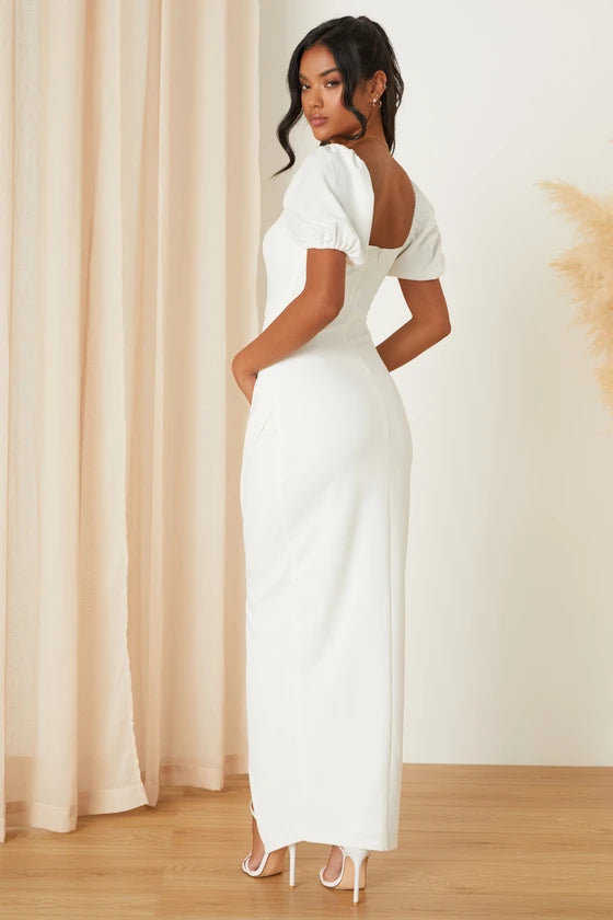 Lulus white maxi 2025