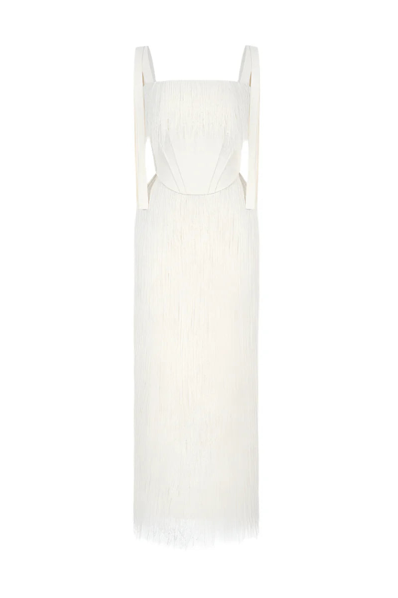 Montsand White Andrea Dress - XL