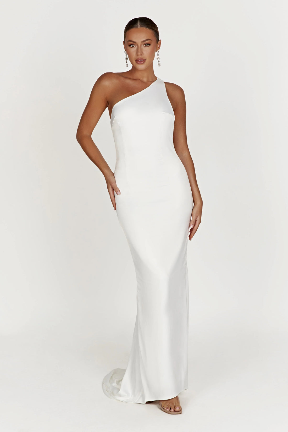 Meshki Harper One Shoulder Gown - S