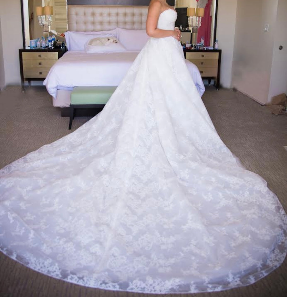 Marchesa Bridal Ruby Wedding Dress- 10