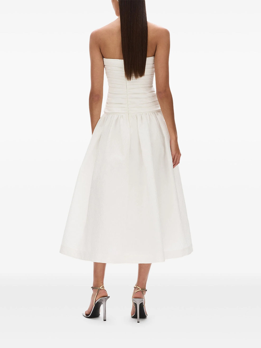 Rachel Gilbert Strapless Ruched Dress - 1 (S)