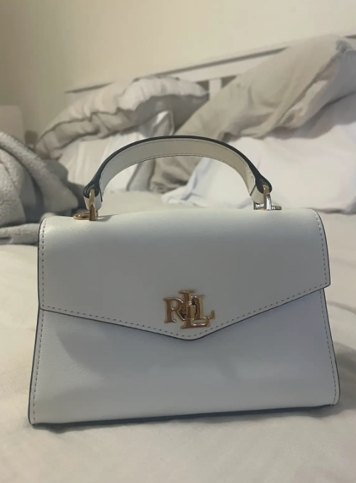 Ralph Lauren Leather Small Farrah Satchel