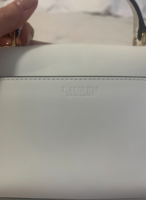 Ralph Lauren Leather Small Farrah Satchel