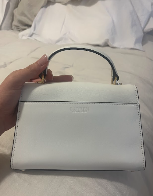Ralph Lauren Leather Small Farrah Satchel