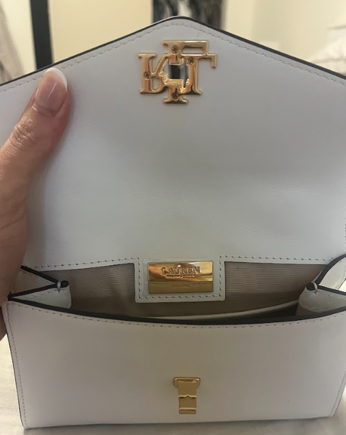 Ralph Lauren Leather Small Farrah Satchel