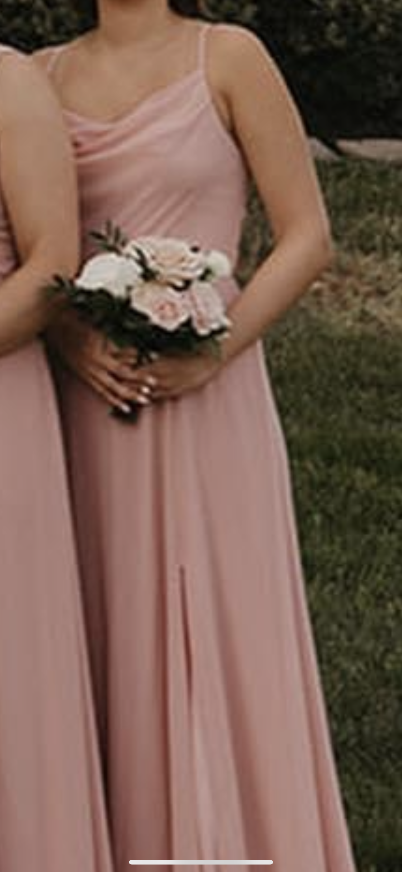 Ballet Pink Bridesmaid Dresses