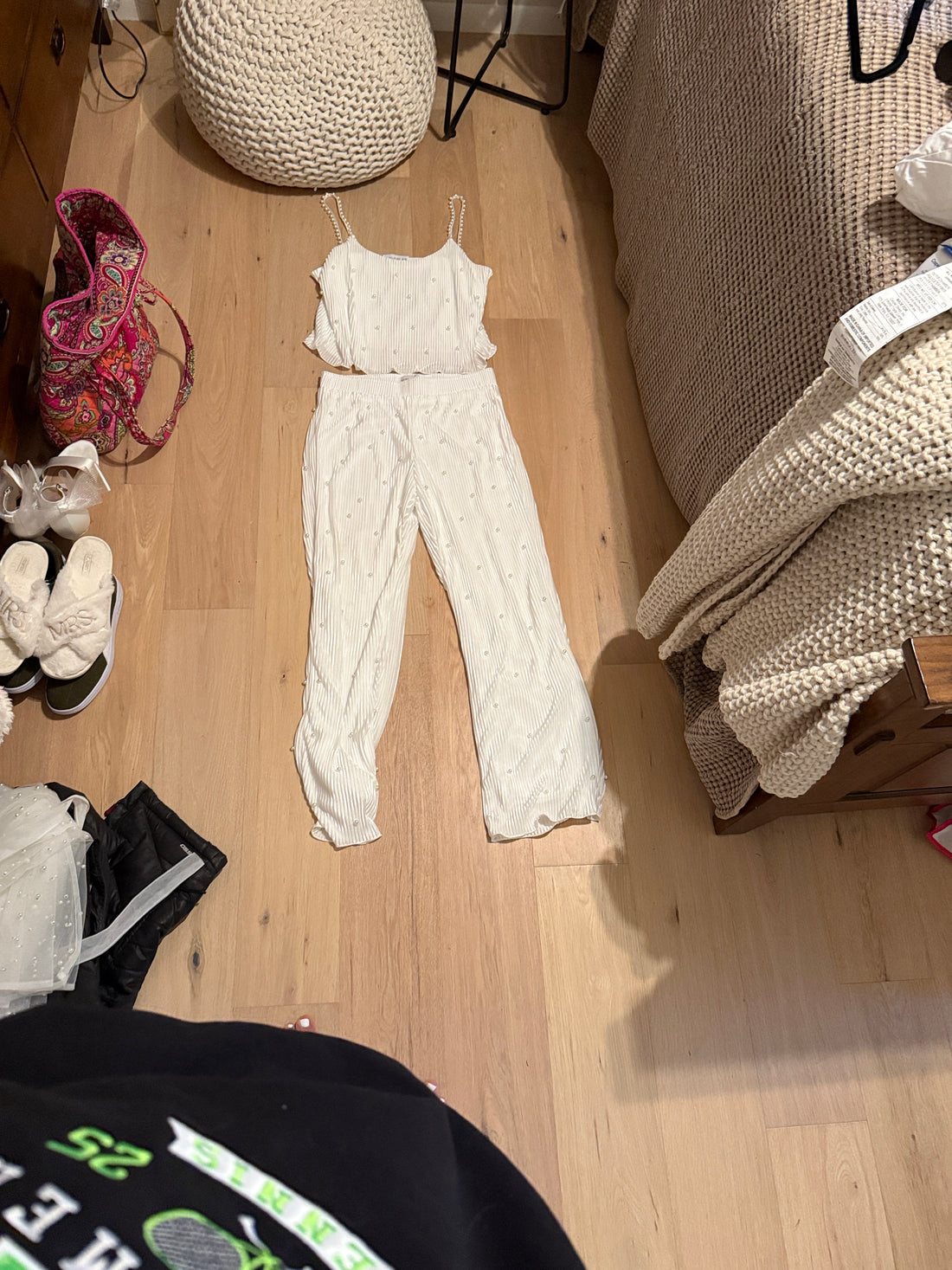 Waverles Payton Pearly Bridal Set - L