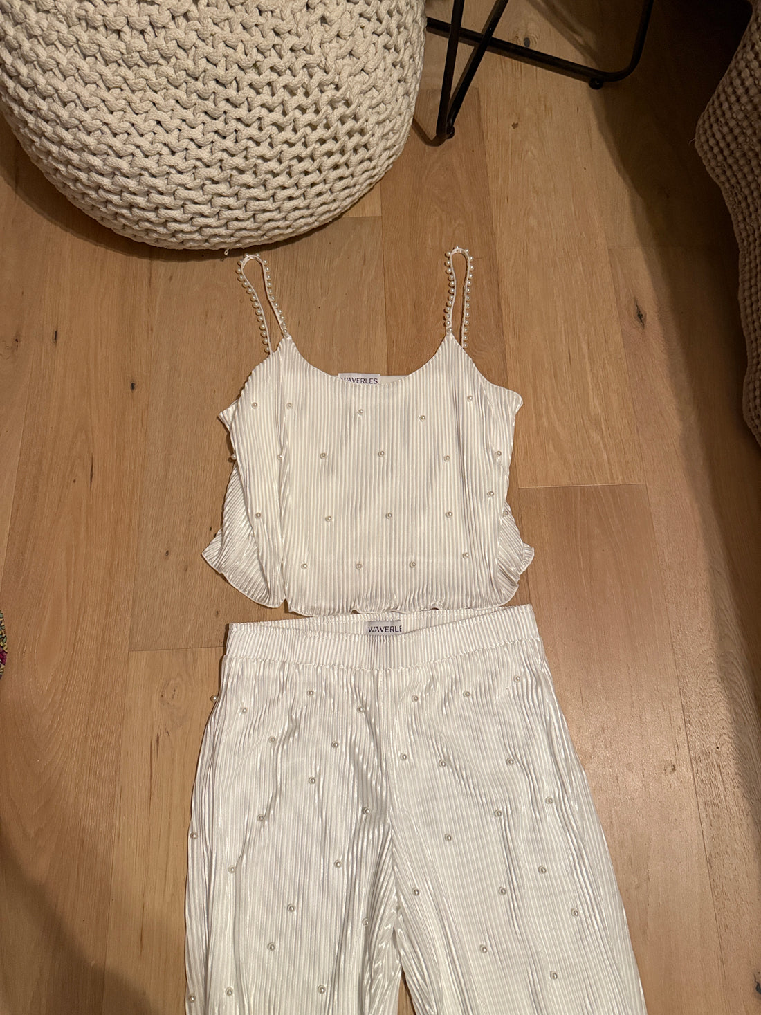 Waverles Payton Pearly Bridal Set - L