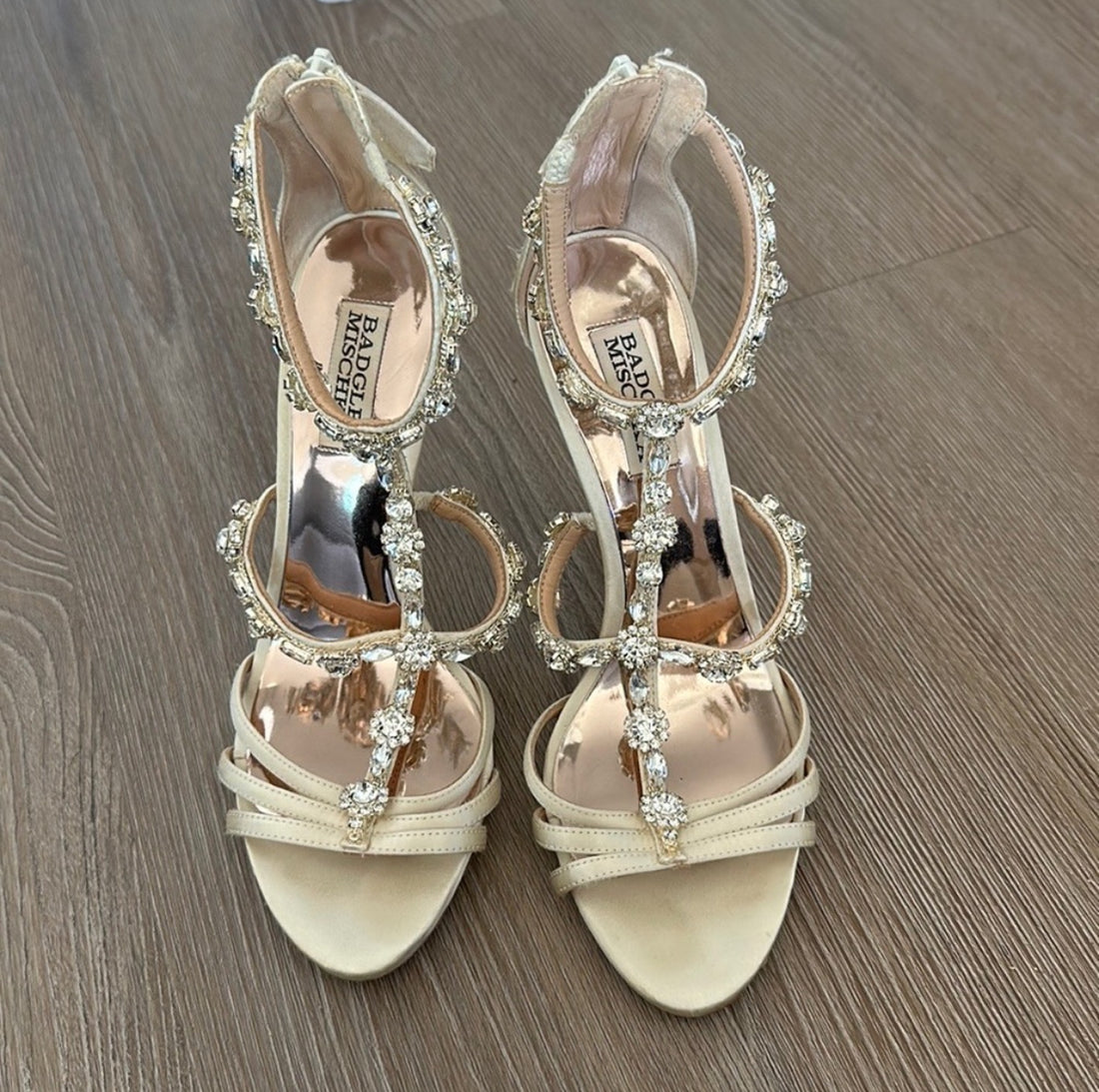 Badgley Mischka Thelma Embellished Shoe - 7.5