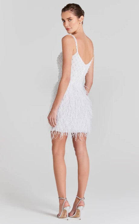 Nadine Merabi Carrie White Dress - M