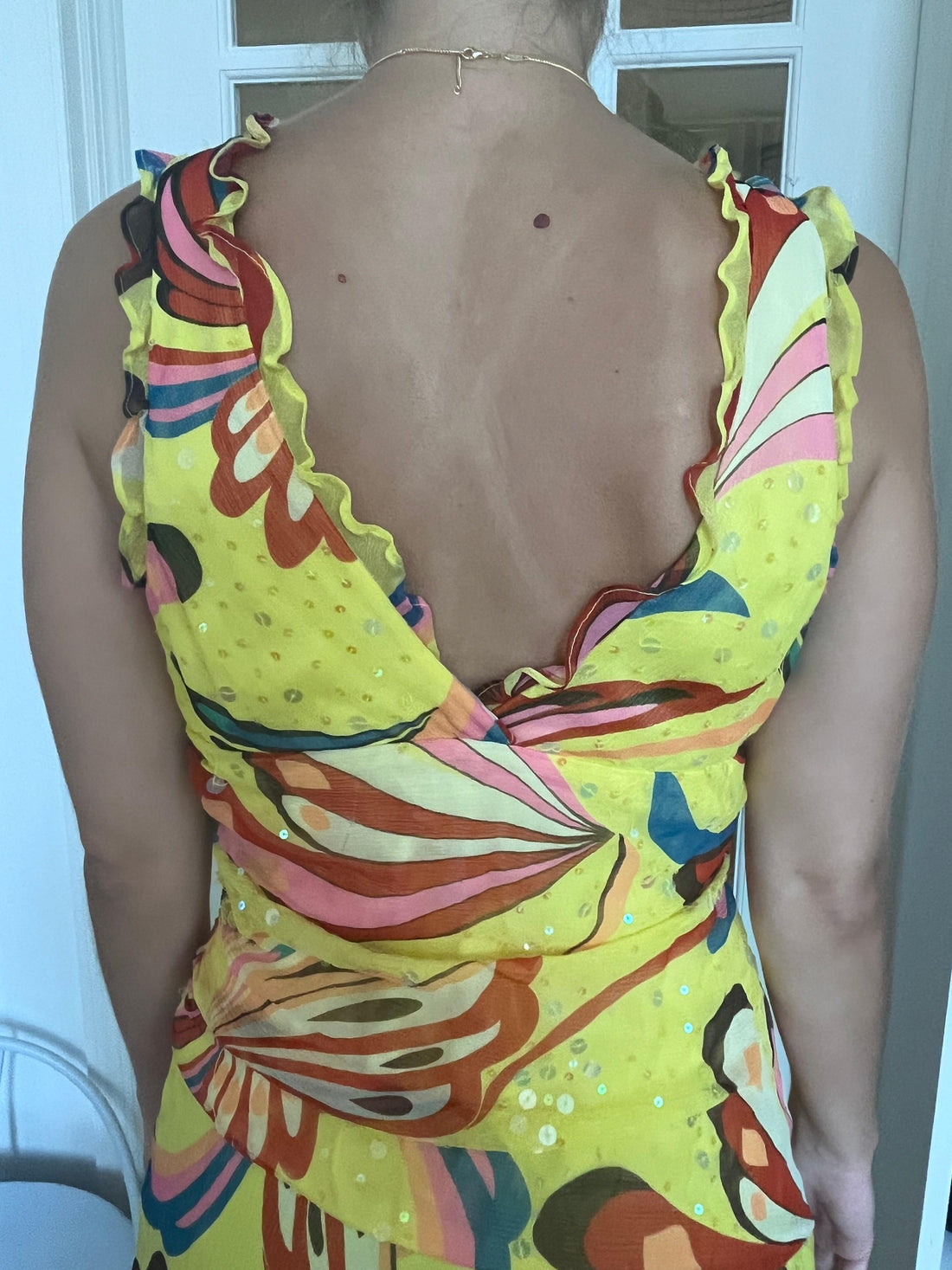 BCBGMaxAzria Silk Maxi dress - 8 (fits like size 4)