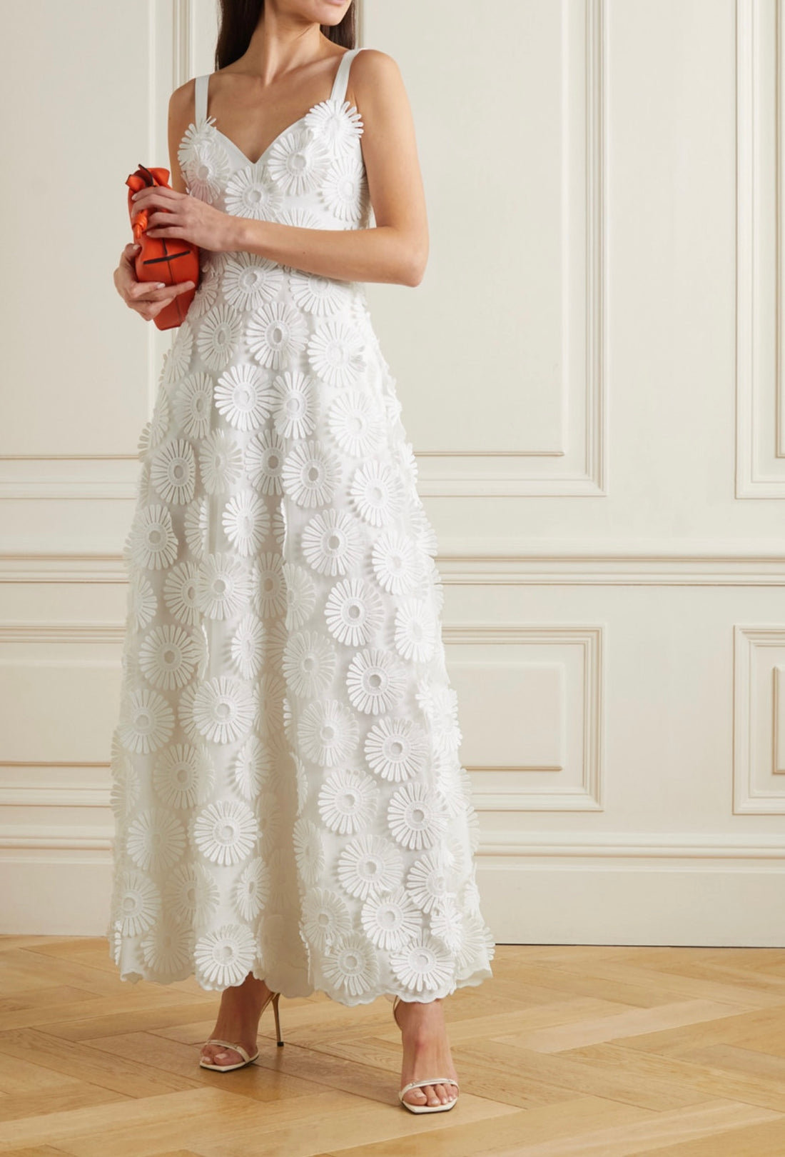 Elie Saab embroidered tulle maxi dress - 4 – Mariée