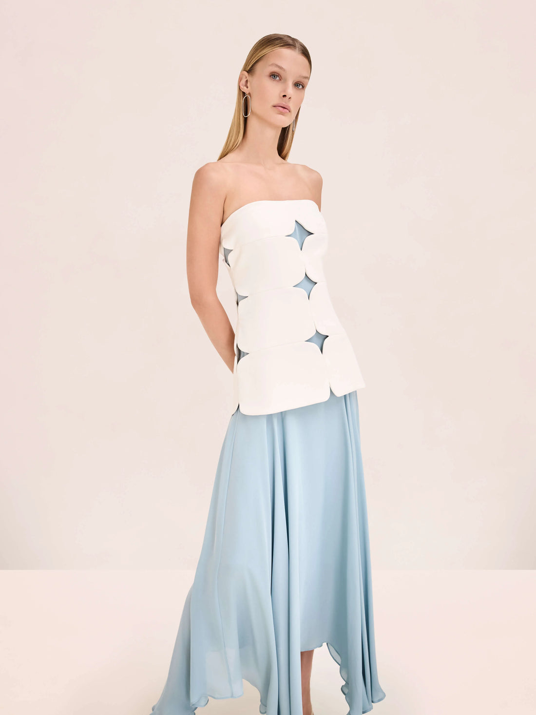 Show Me Your MuMu Monique Tie Maxi Dress - S Marie Show Me Your MuMu Monique Tie Maxi Dress - S Marie