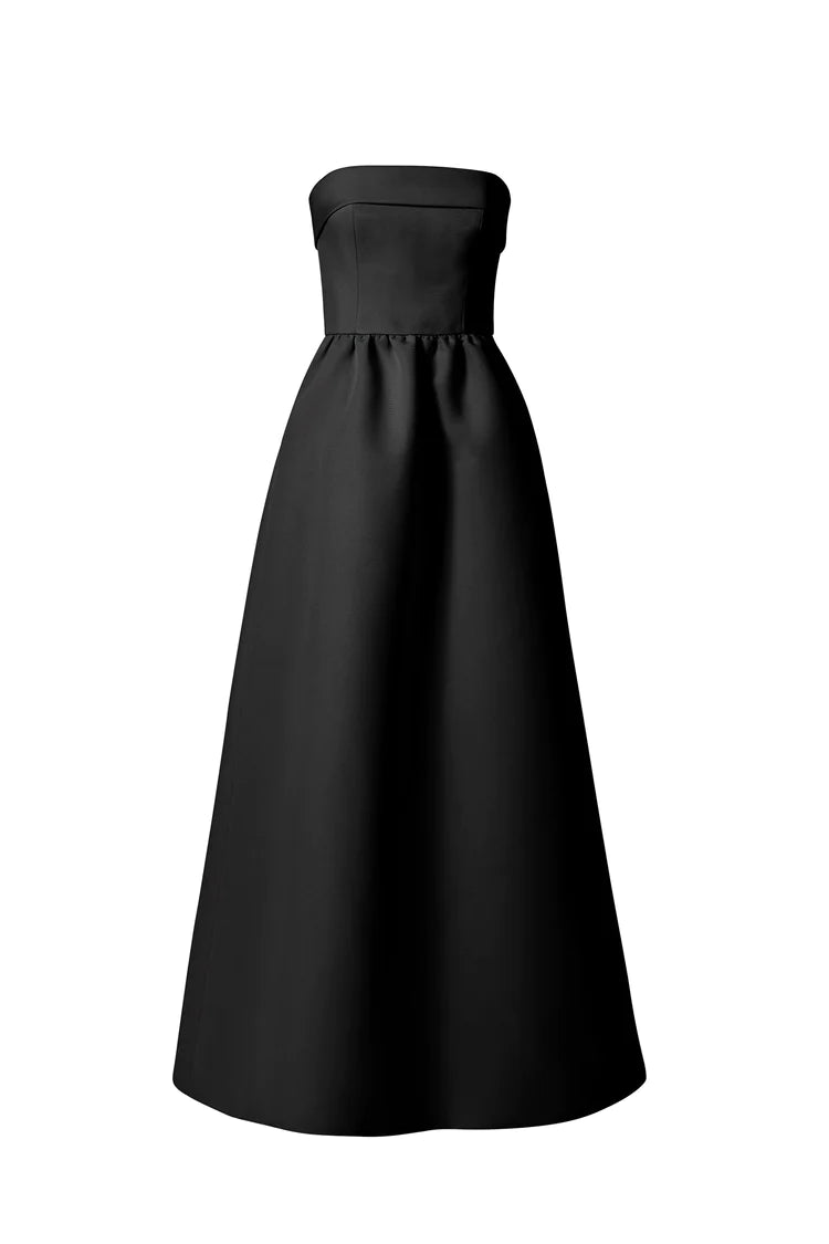 Amsale Rene Dress in Black - 10