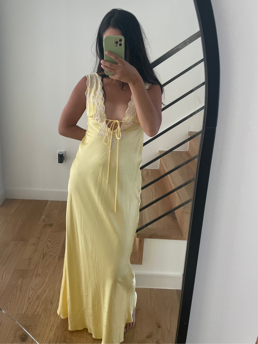 Rumored Venice Yellow Maxi Dress - XS