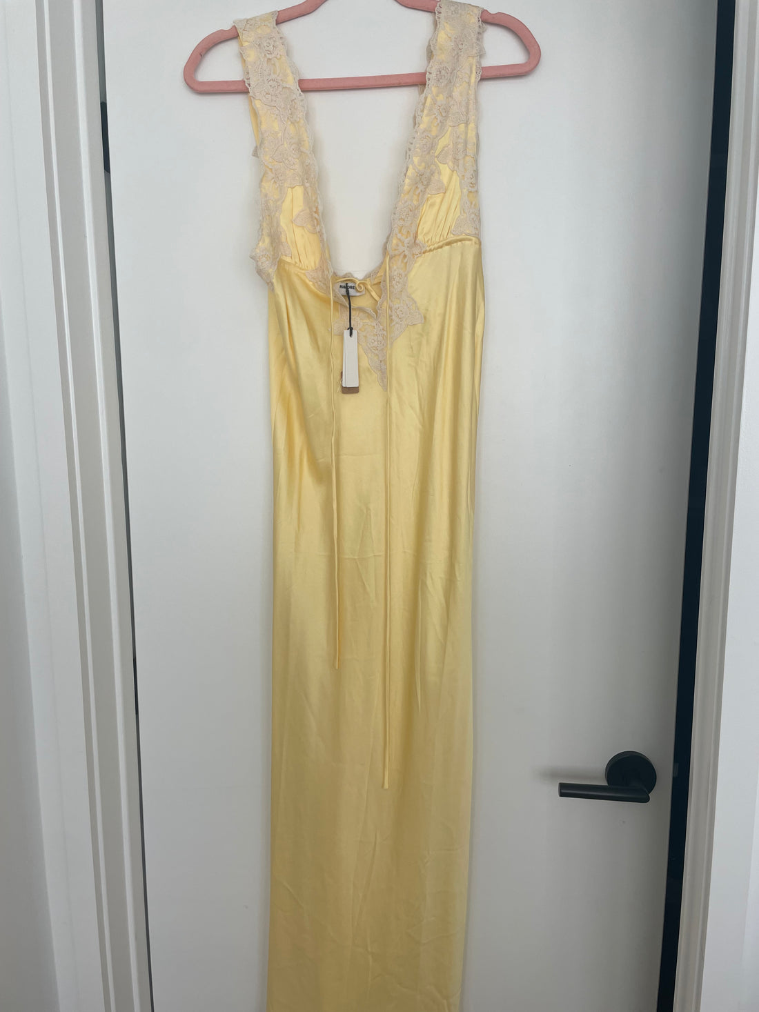 Rumored Venice Yellow Maxi Dress - XS