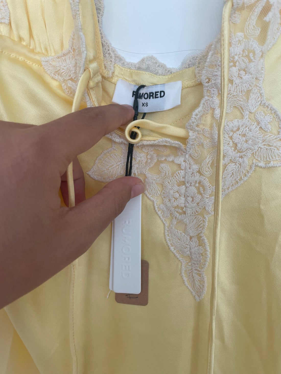 Rumored Venice Yellow Maxi Dress - XS