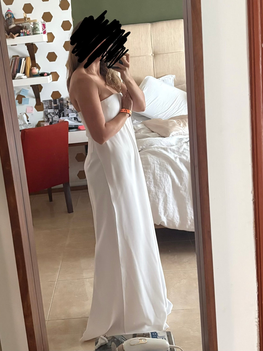 Carolina Herrera Strapless Draped Dress - 6